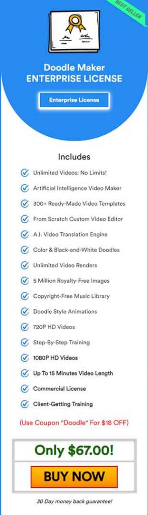 DoodleMaker enterprise license