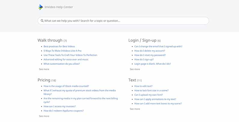InVideo - Frequently Asked Questions