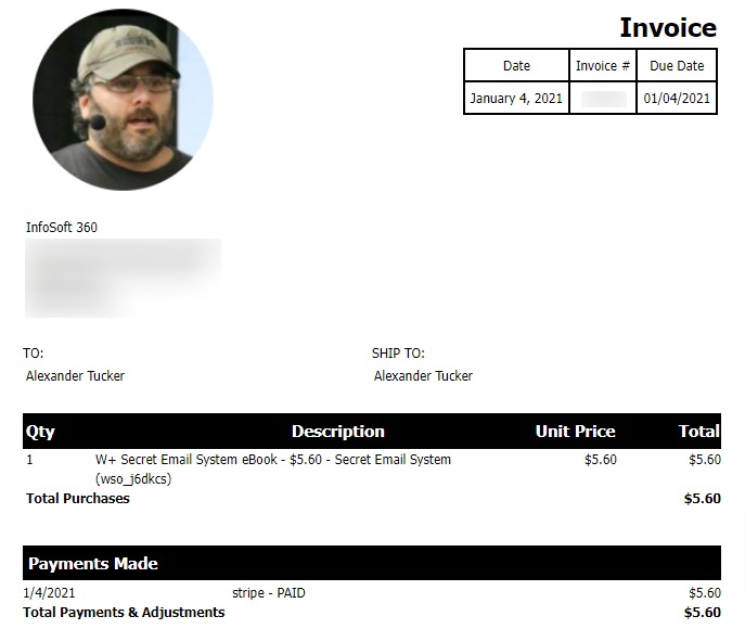 Invoice-Receipt-Secret-Email-System