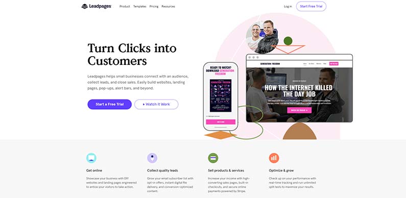Leadpages best landing page builder