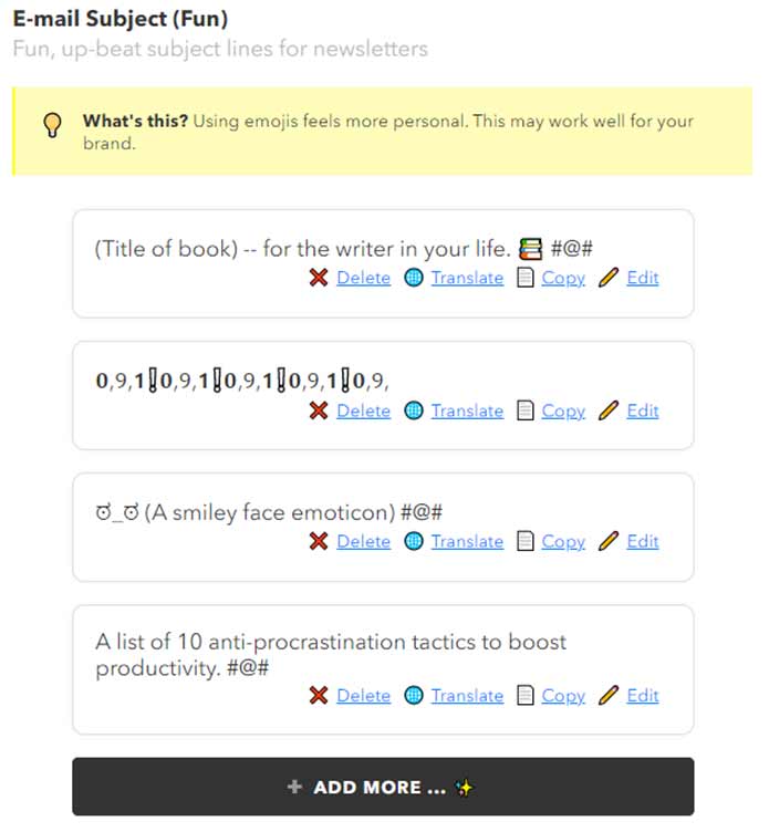 Marketing Plan - Email Subject - nichesss