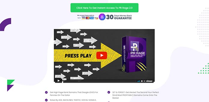 PR Rage 2.0 Special Offer - prrage.com