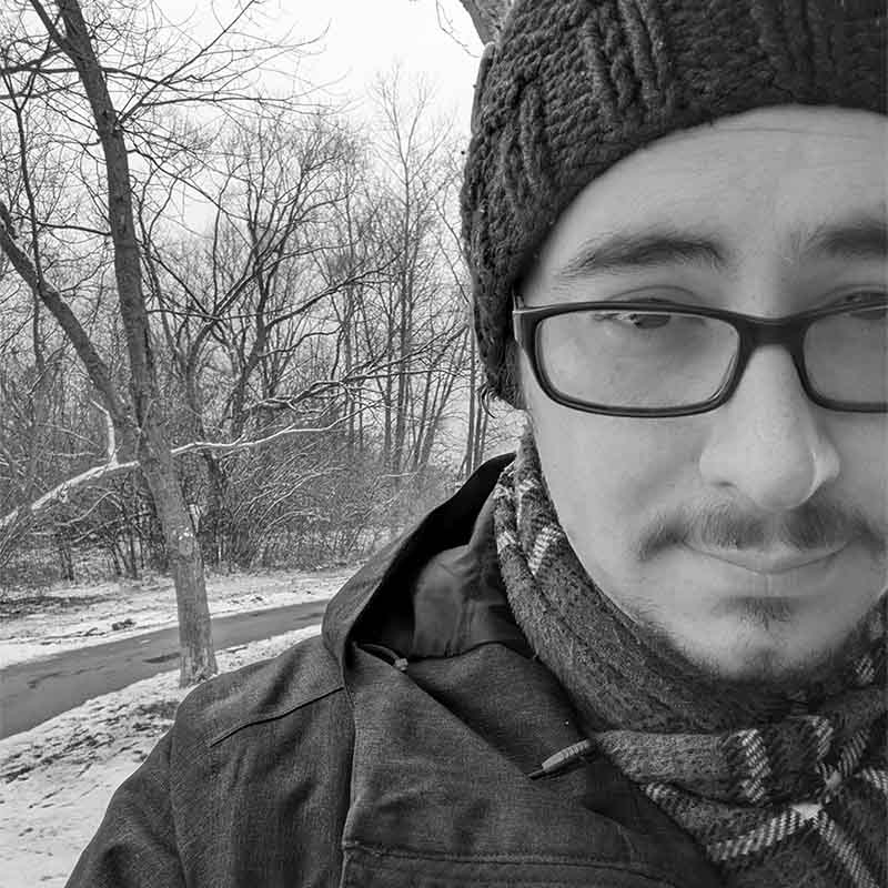 alex tucker loverfighterwriter black and white winter outdoors