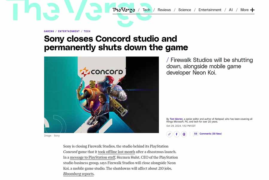 concord game marketing fail