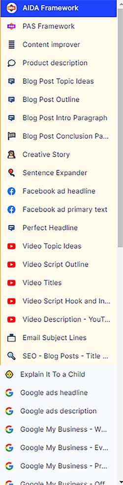 conversion ai templates