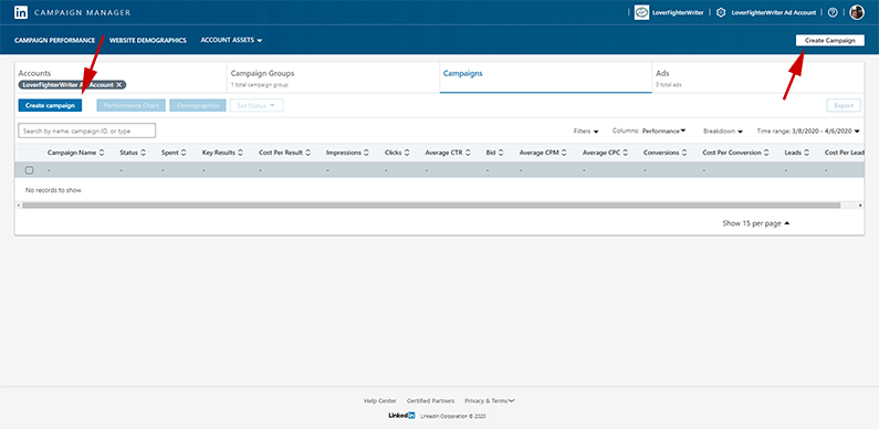 how to advertise on linkedin linkedin - ads manager