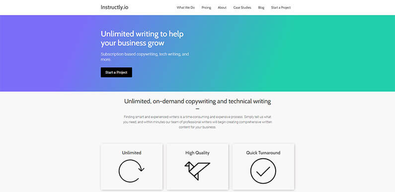 instructly.io writing business