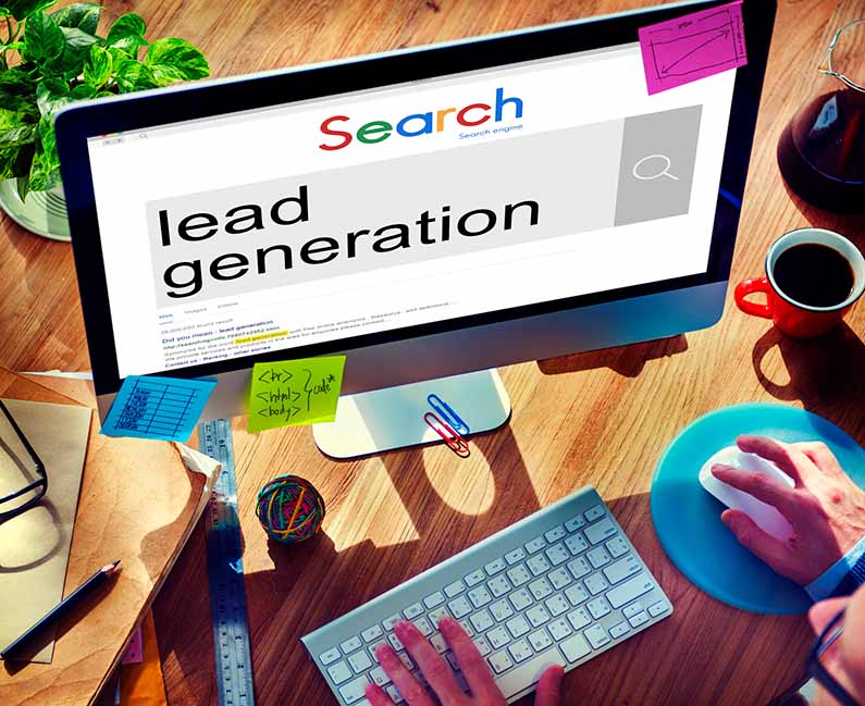 lead generation google search