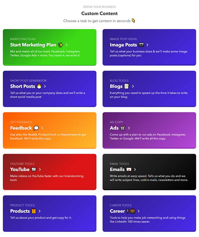 nichesss custom content tools