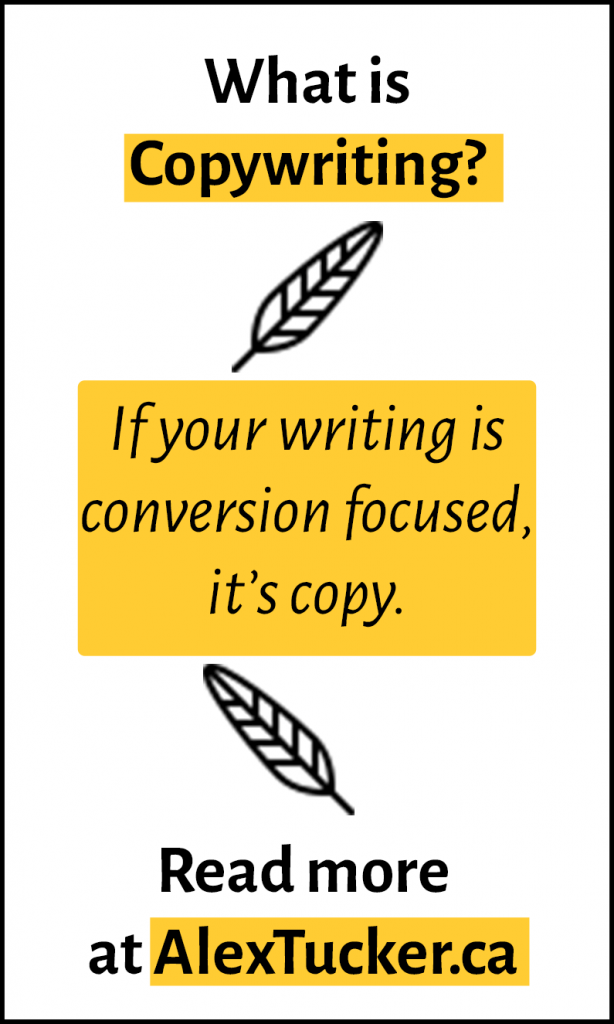 what is copywriting infographic