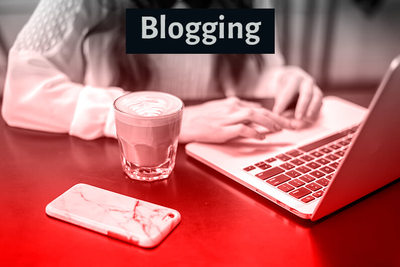 work from home as a blogger